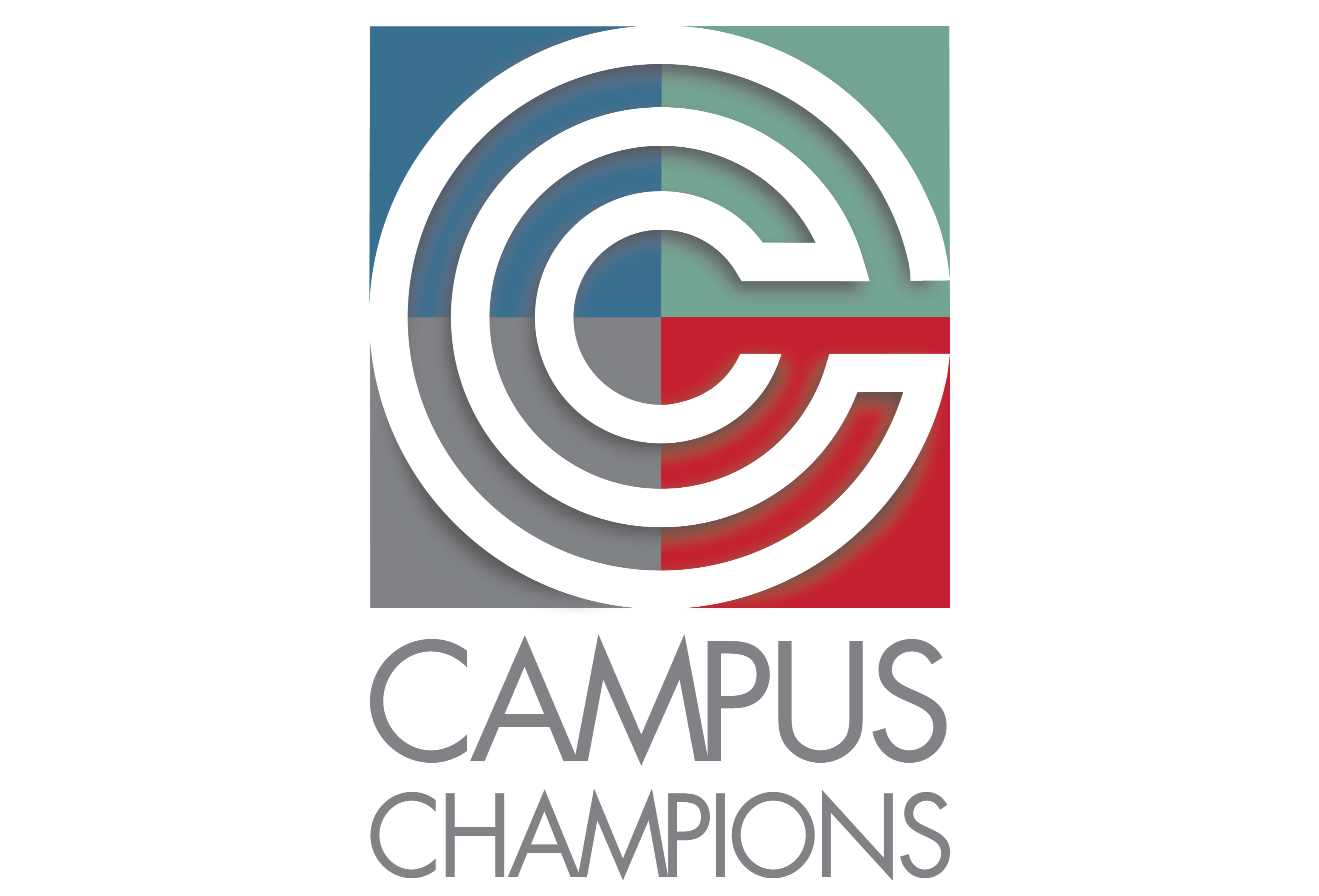 The words Campus Champions next to the letter C